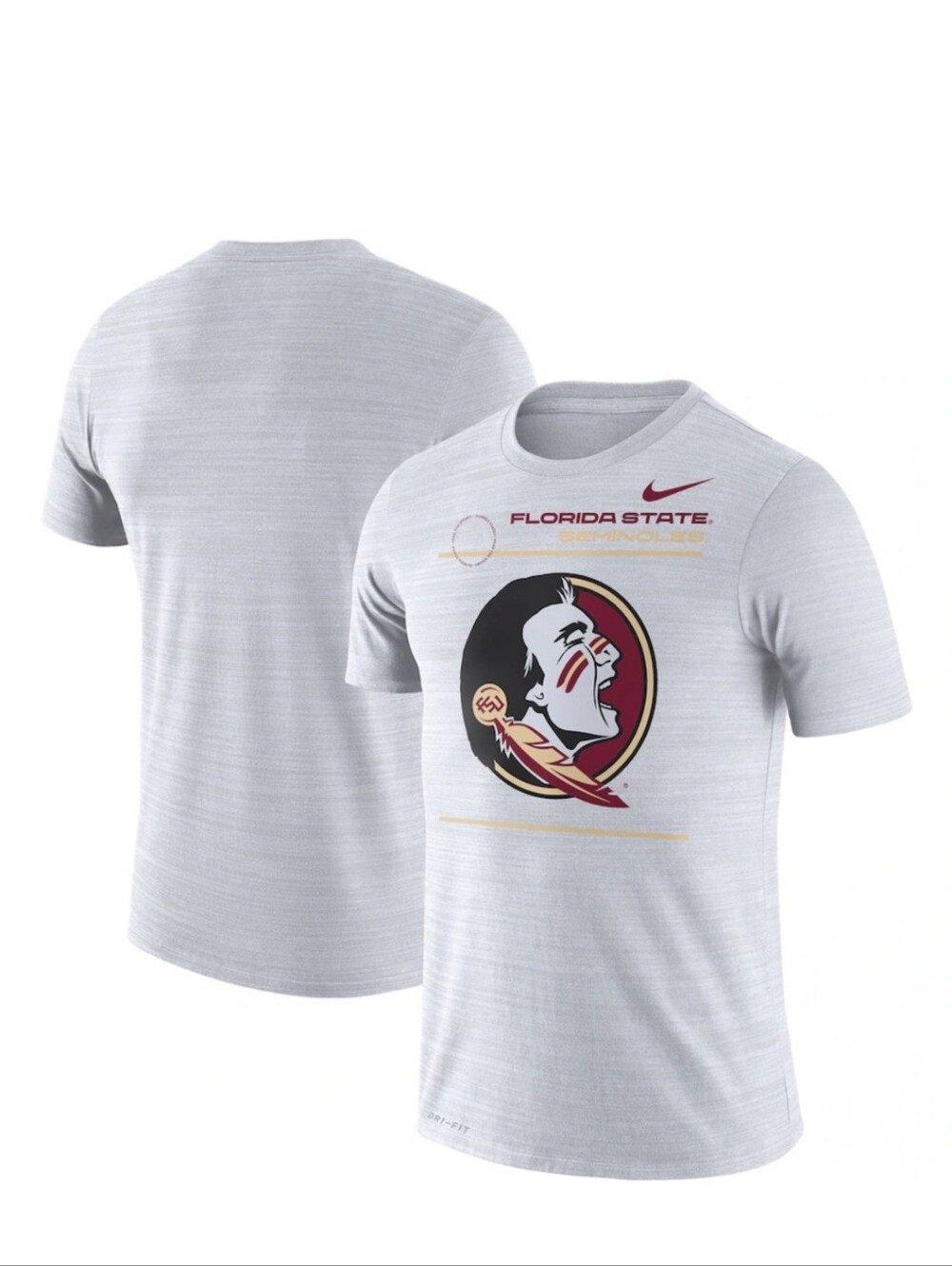 NIKE FLORIDA STATE SEMINOLES SIDELINE VELOCITY PERFORMANCE T-SHIRT
